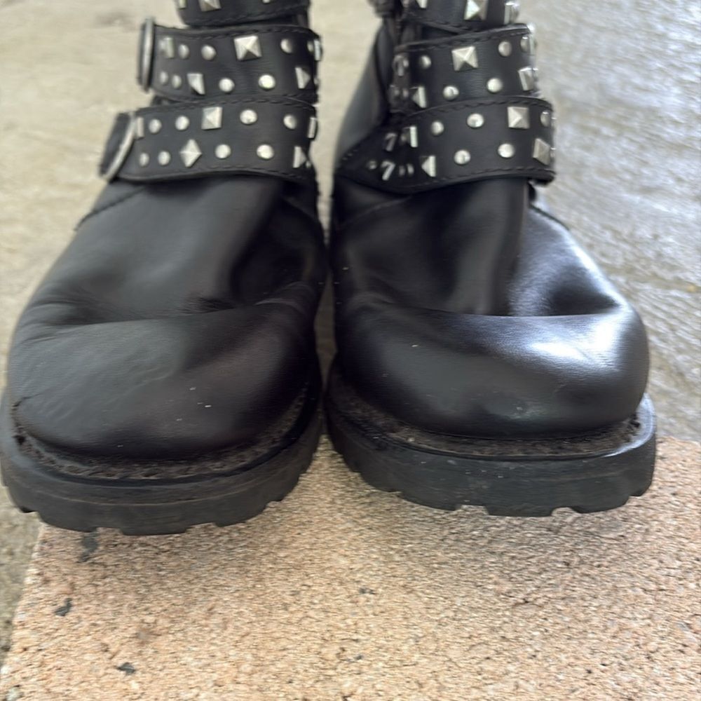 Harley Davidson motorcycle boots. - Picture 4 of 10